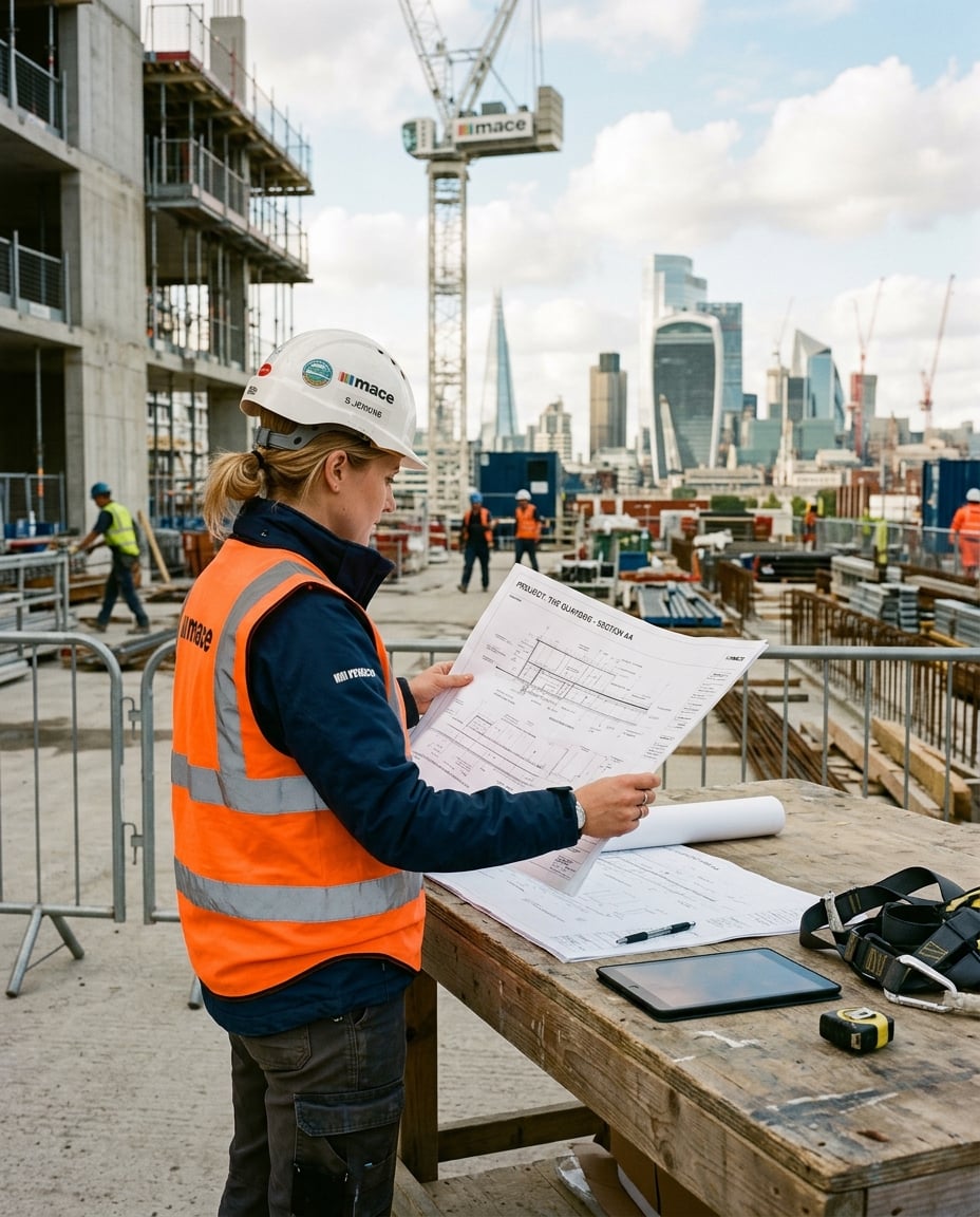 Malux site team at work on a project